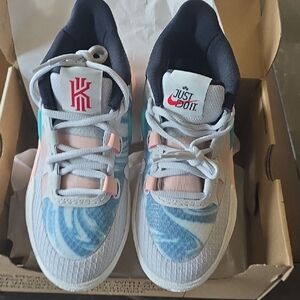 Nike Kids' Blue and Pink Sneakers